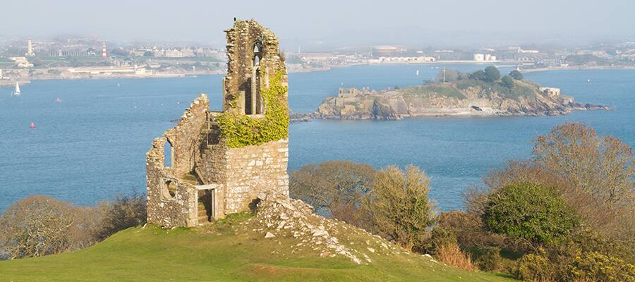 Drake’s Island in Plymouth, England